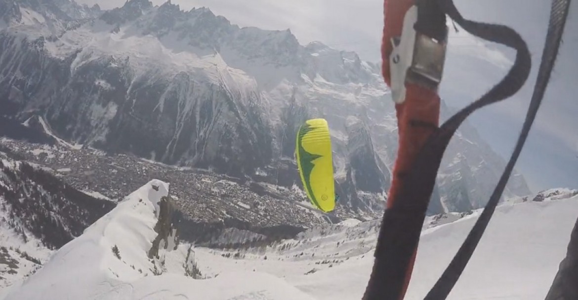 Skiandfly, le camp de speedriding à Chamonix par Jan Thinoks