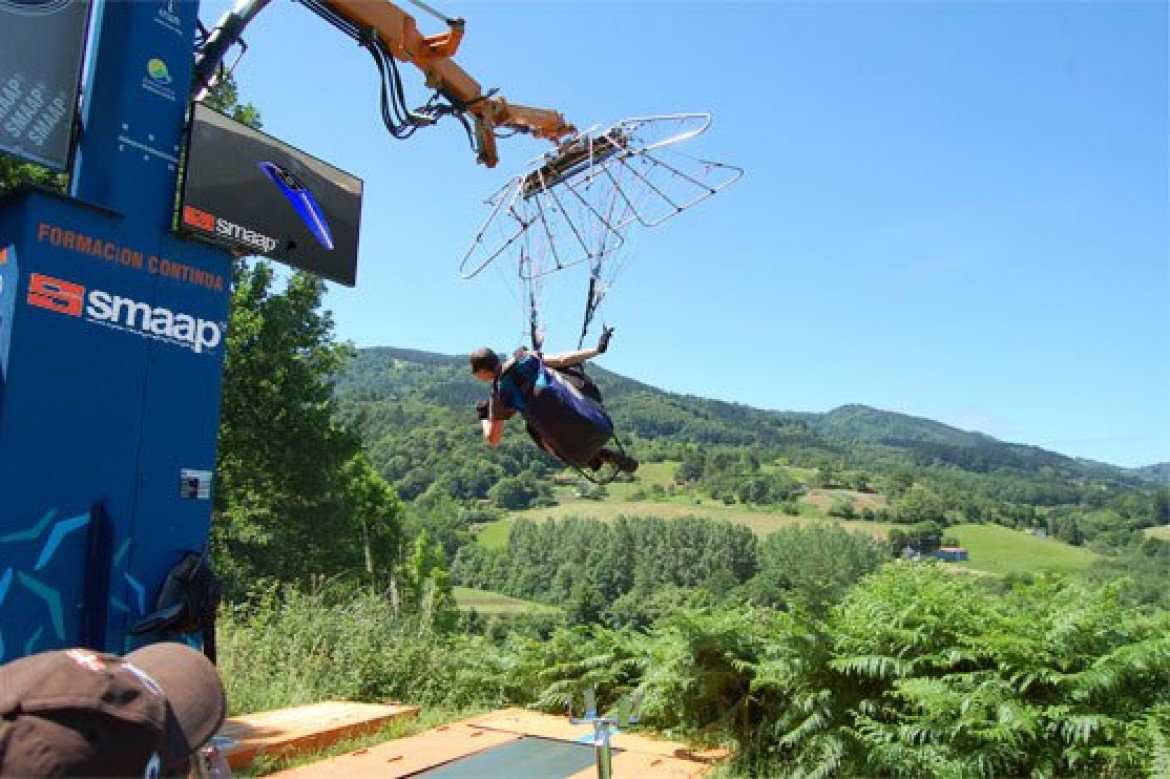 SMAPP, simulateur de décollage et d&rsquo;atterrissage en parapente
