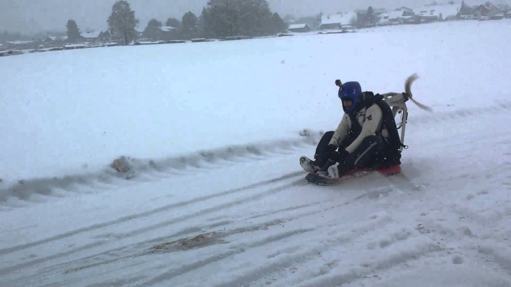 Snow mobile, la luge qui s&rsquo;inspire du paramoteur!