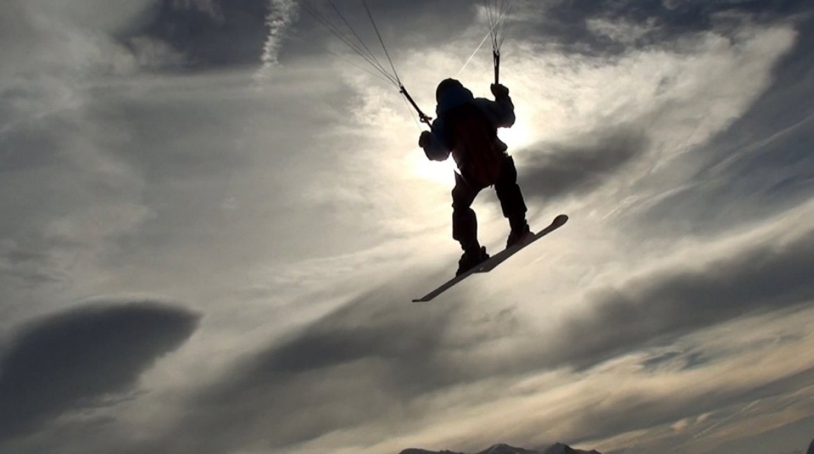 Soaring, kite et waggas en speed-riding à Balme