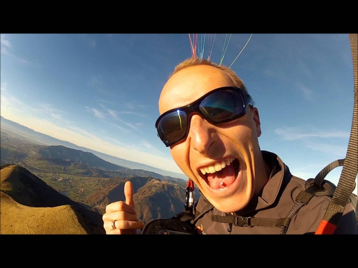Soaring magique sur le site le Môle avec Fabien (Haute Savoie)