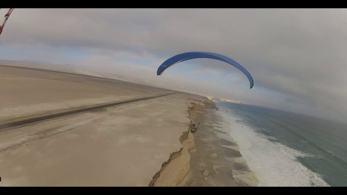 Soaring parapente du soir à Antofagasta (Chili)