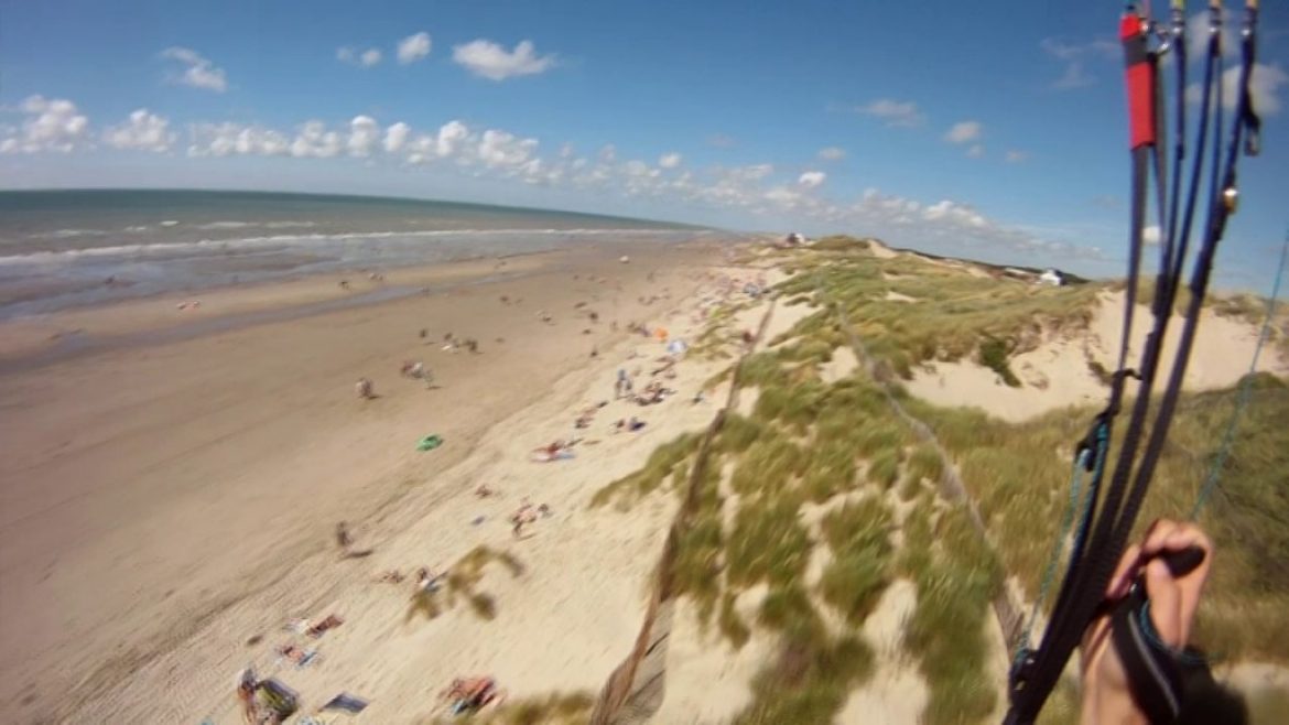 Soaring parapente à Quend-Plage-les-Pins (Picardie 80)