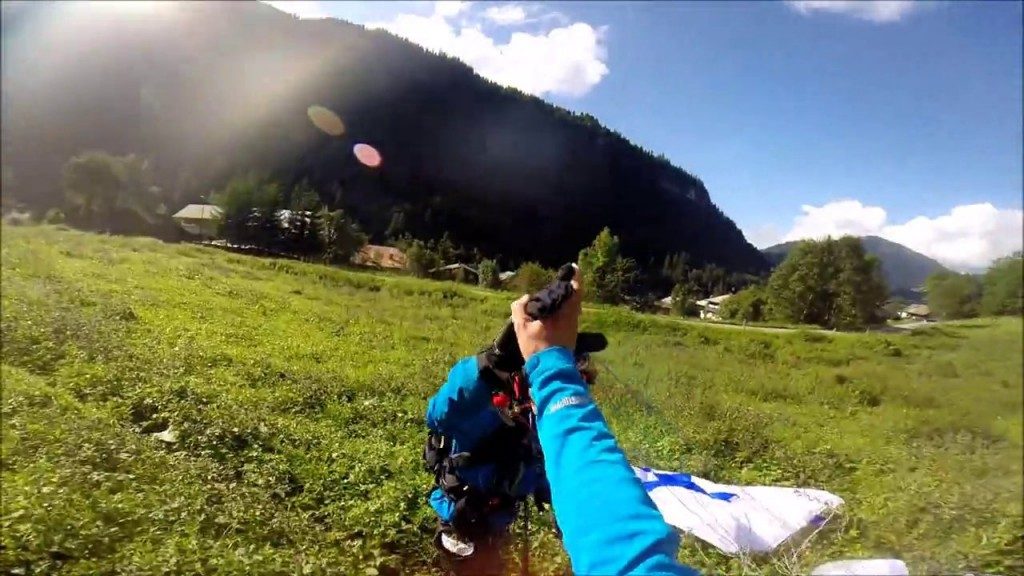 Speed flying au Salève, Brévent et Nantaux
