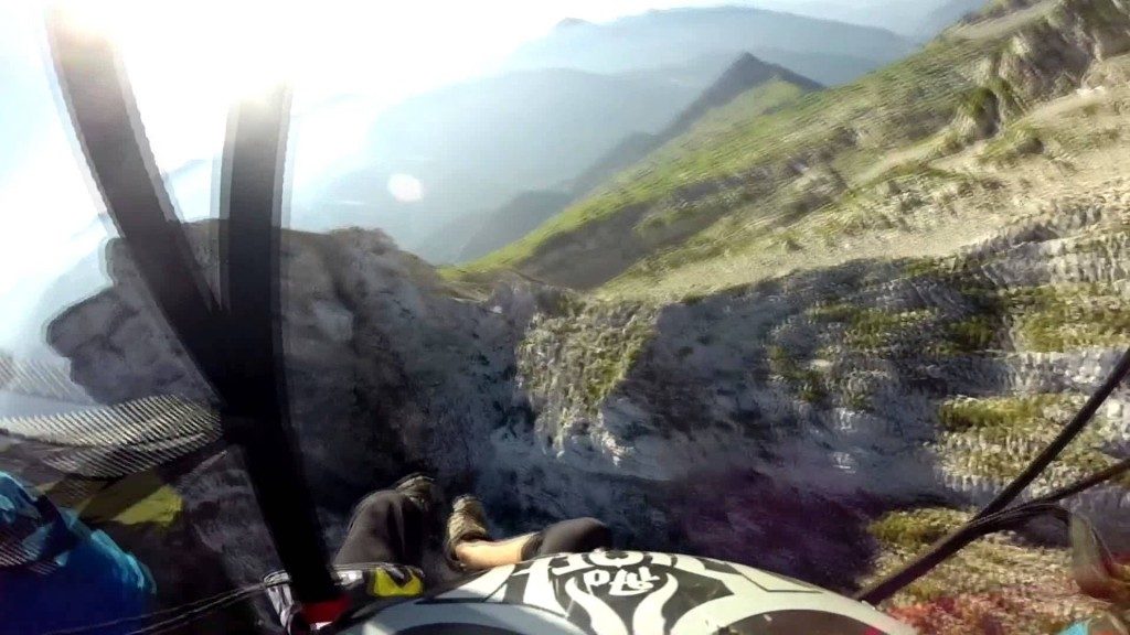 Speed flying avec Quentin Ravier : sessions 2014