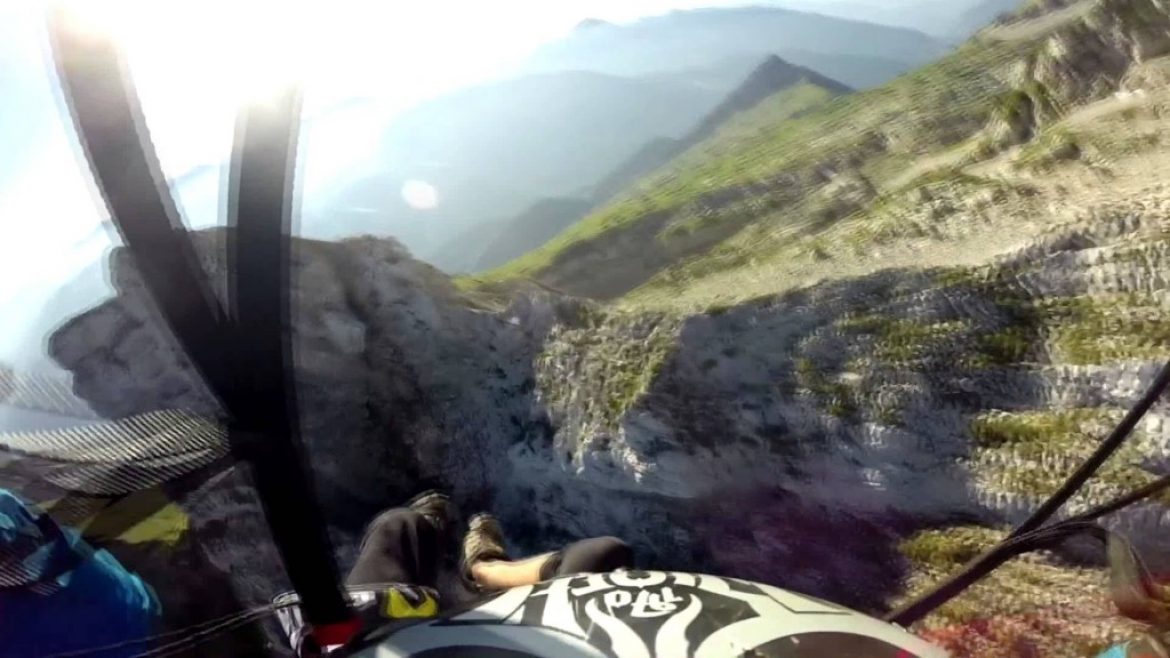 Speed flying avec Quentin Ravier : sessions 2014