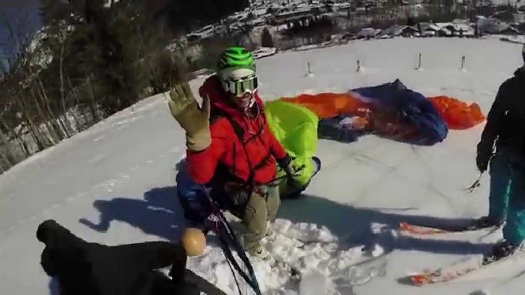 Speed riding à Mont Joly avec Gaëtan Doligez (Haute Savoie)