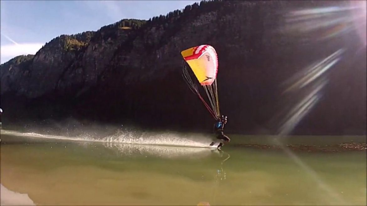 Speed flying et base jump avec Valentin Delluc