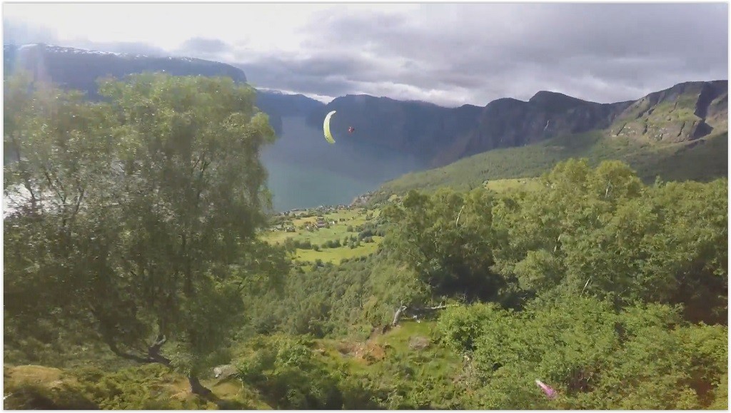 Ekstremsportveko 2016, speedflying à Voss avec Marius Beck Dhale