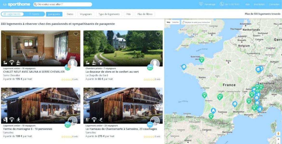 Sportihome, le site qui rapproche sportifs et hébergeurs de même passion