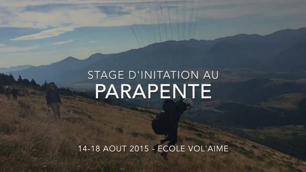 Stage d&rsquo;initiation au parapente avec l&rsquo;école Vol&rsquo;aime (66)