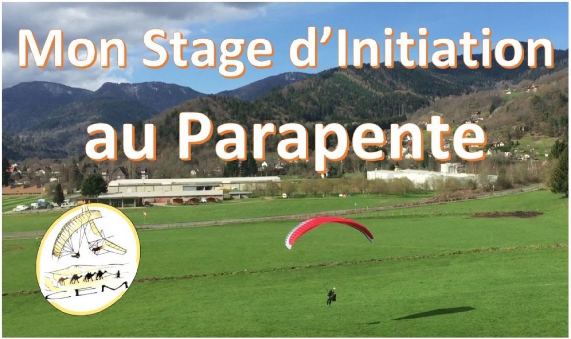 Stage d&rsquo;initiation parapente avec le Centre école du Markstein