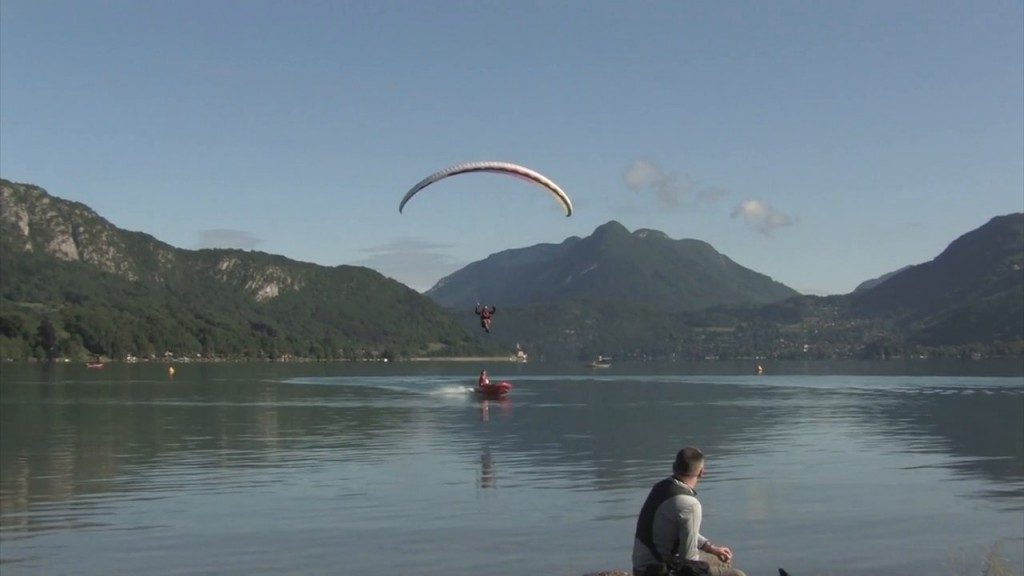 Stage SIV avec l&rsquo;école K2 Parapente avec réception dans le canot!