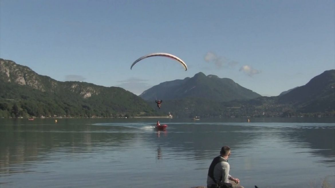 Stage SIV avec l&rsquo;école K2 Parapente avec réception dans le canot!