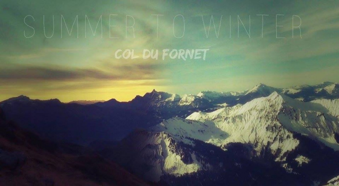 « Summer to winter », parapente et speed riding au col du Fornet