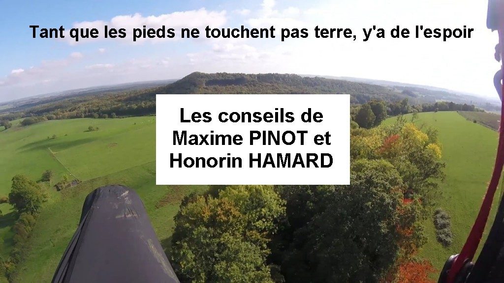 Tant que les pieds ne touchent pas terre, y a de l&rsquo;espoir!