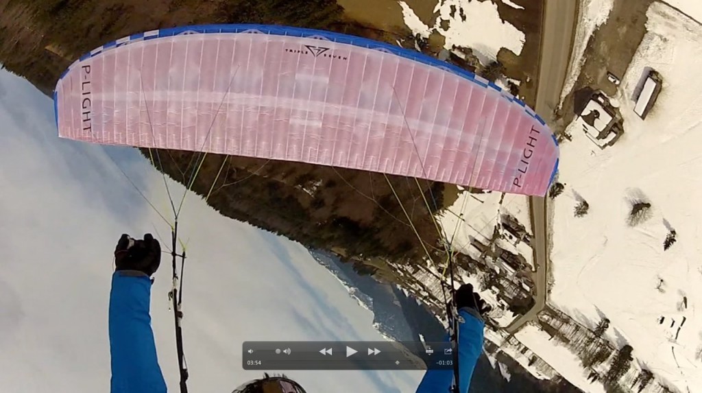 Test parapente : la Triple Seven P-Light testée par Certika