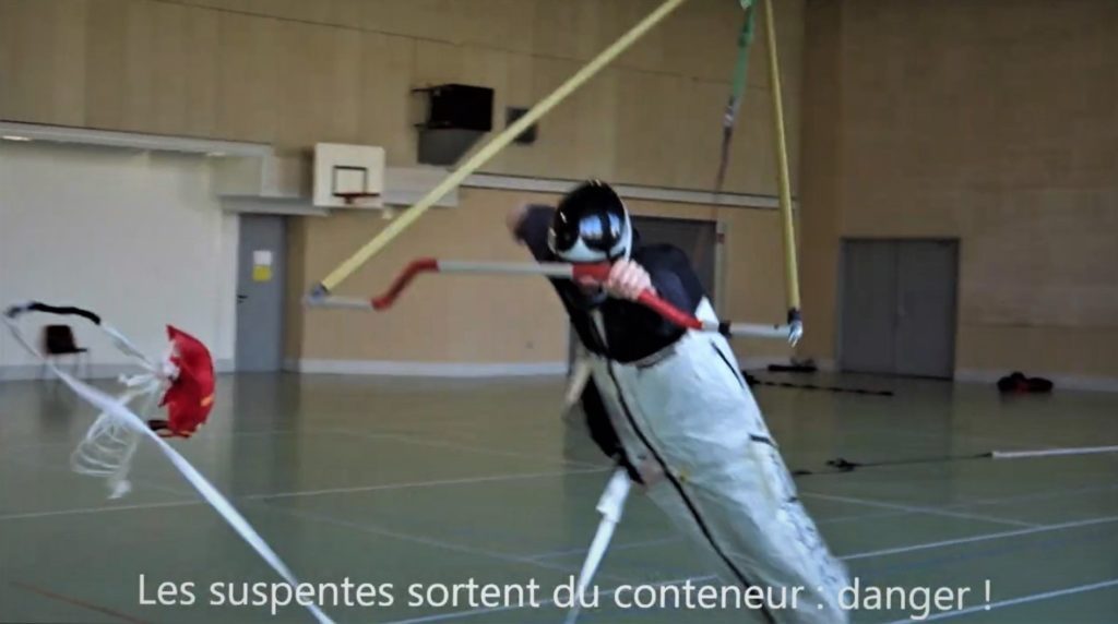 Lancer de secours au club deltapane Grenoble Chartreuse Vol Libre