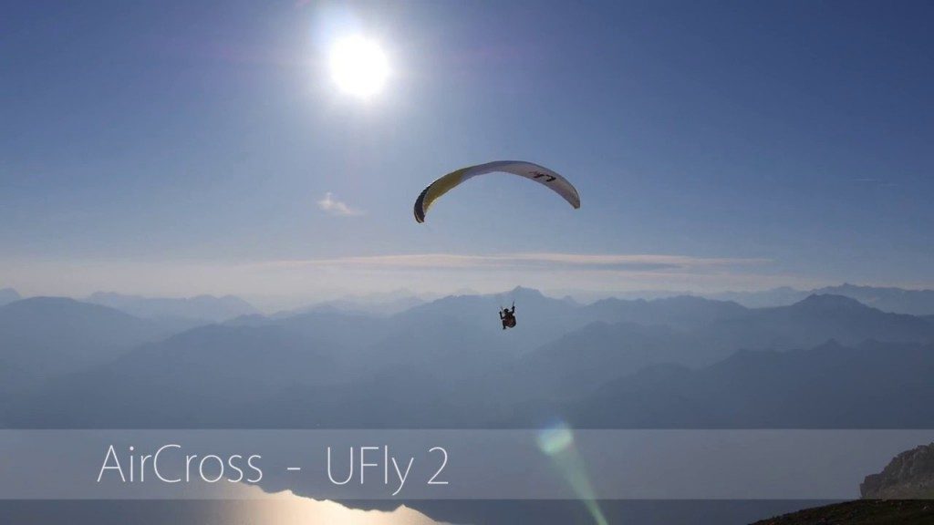 Tests en vol de l&rsquo;aile parapente AIRCROSS U Fly 2