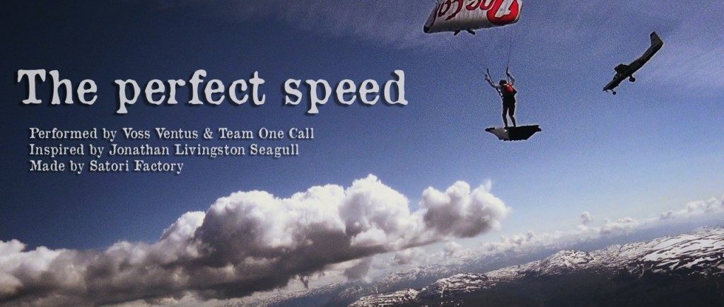 « The perfect speed », le plané d&rsquo;un skydiver avec un wingsuiter
