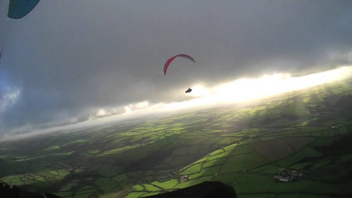 Thermiques sur la côte Nord du Devon – 74 km (Cornouaille)