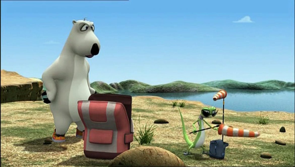 Videos for kids : Bernard fait du parapente