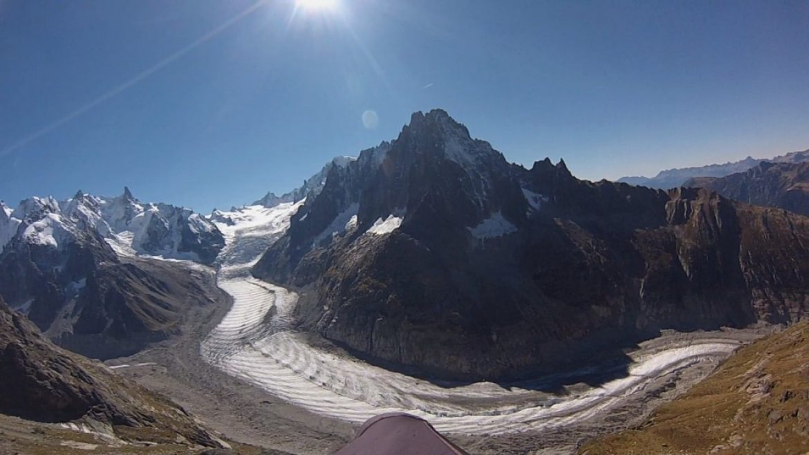 Vol au coeur de la Mer de Glace jusqu&rsquo;au Glacier des Bossons