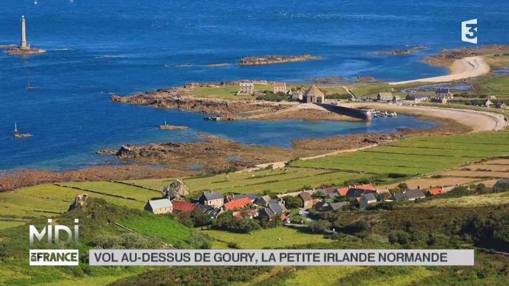 Vol au-dessus de Goury, la petite Irlande Normande