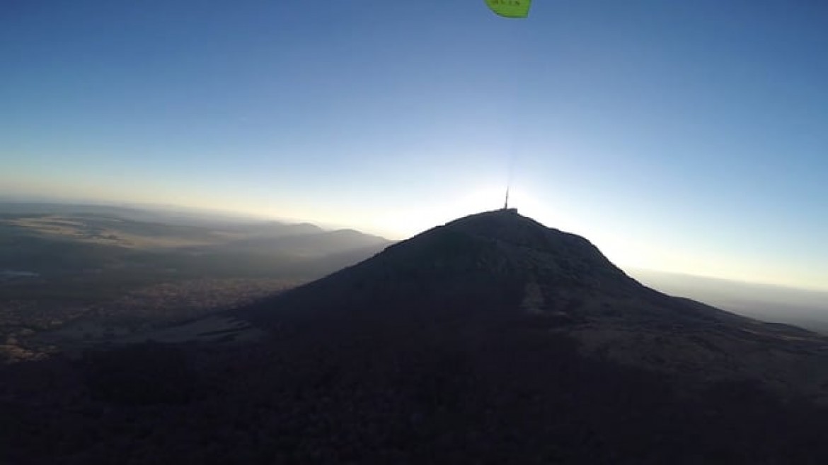 Vol d&rsquo;hiver au Puy de Dôme avec Stéphane Lacroix