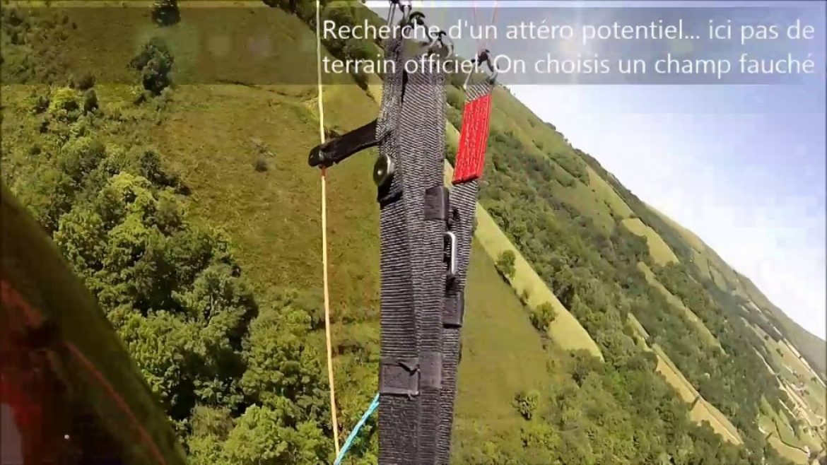 Vol parapente à la Chapelle Saint Antoine (64)