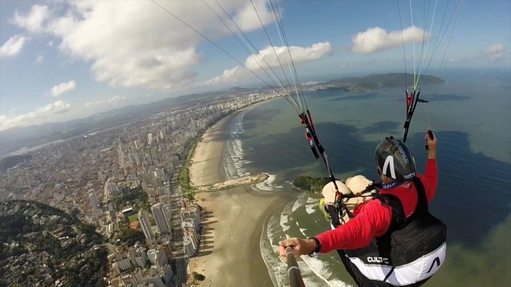Vol parapente à Sao Vicente – Santos (Brésil)
