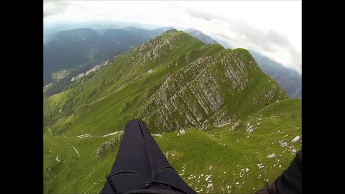 Vol parapente aller-retour Slovénie-Italie