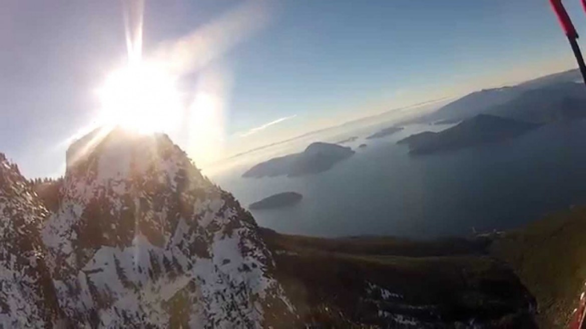 Vol parapente au Mt Harvey (Canada)