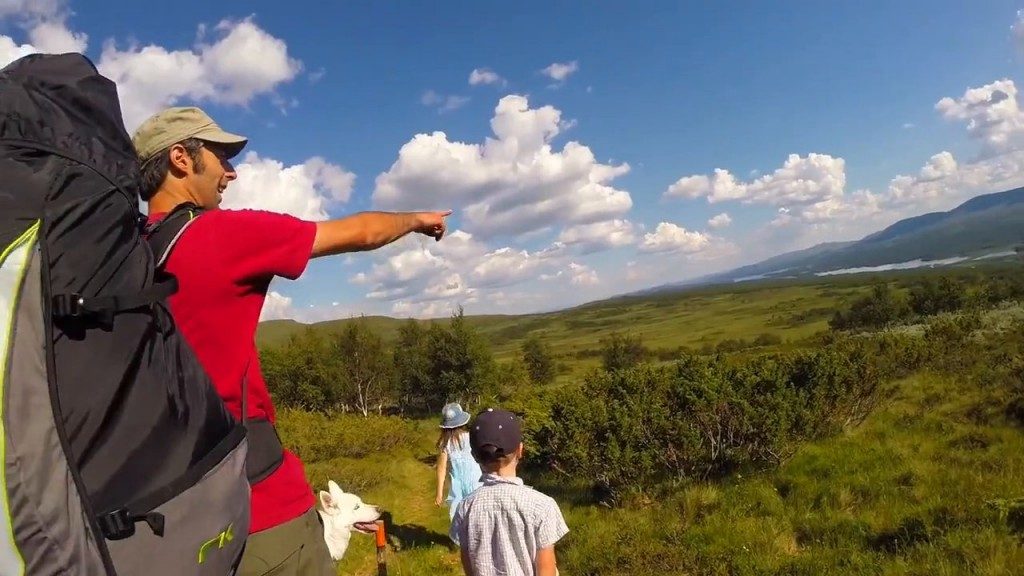 Vol parapente dans la toundra norvégienne