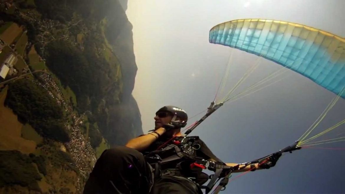 Vol site parapente Markstein (68)
