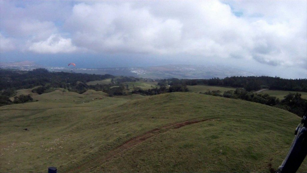 Vol site parapente Bellemene (La Réunion)