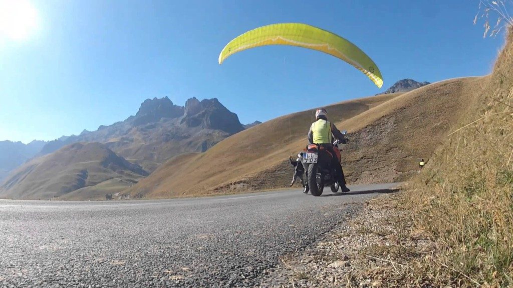 Vol site parapente Col du Glandon (73)