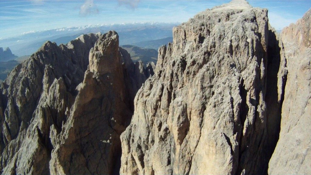 Vol site parapente Dolomites (Italie)