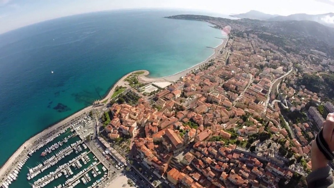 Vol site parapente Menton (06)