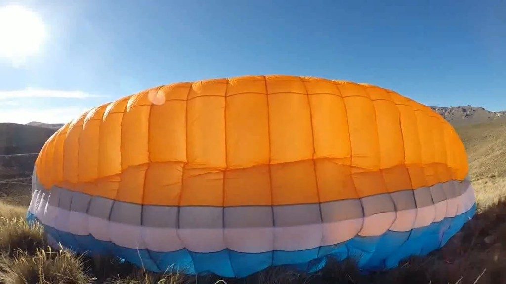 Vol sur le site parapente Anfiteatro (Argentine)