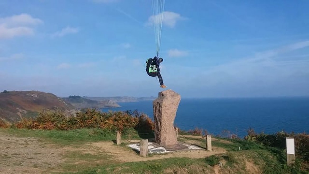 Vol sur le site parapente Bonaparte avec Franck (22)