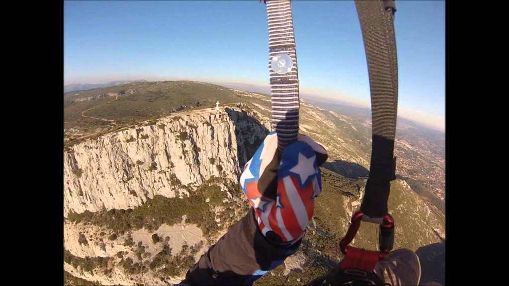 Vol sur le site parapente Garlaban (13)