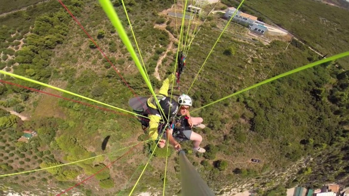Séjour parapente en Grèce à Lefkada