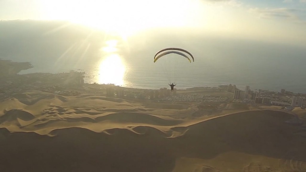 « Waggadin », voeu exaucé pour un trip parapente à Iquique