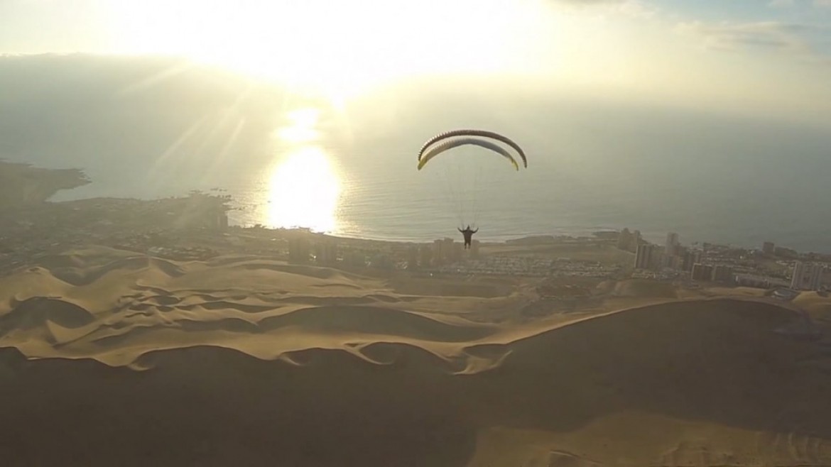 « Waggadin », voeu exaucé pour un trip parapente à Iquique