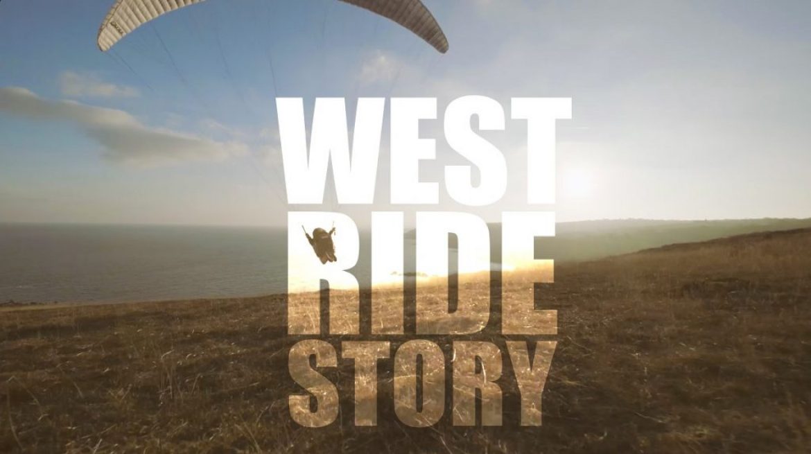 « West Ride Story », long vol freestyle de Laurent Roudneff sur côtes Ouest