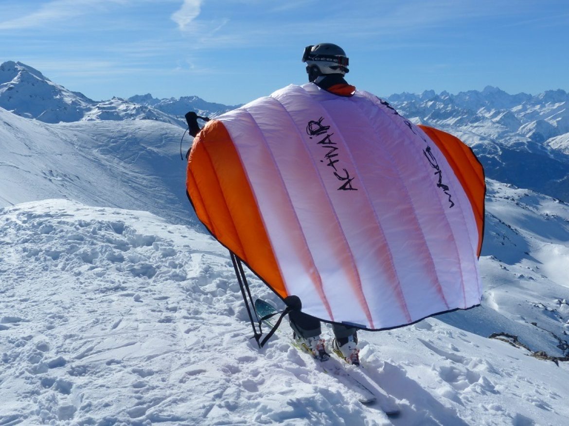 De nouvelles sensations en ski avec les ailes Wingjump